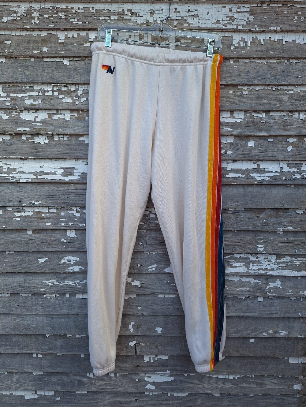 Aviator Nation 5 Stripe Sweatpants Size XL